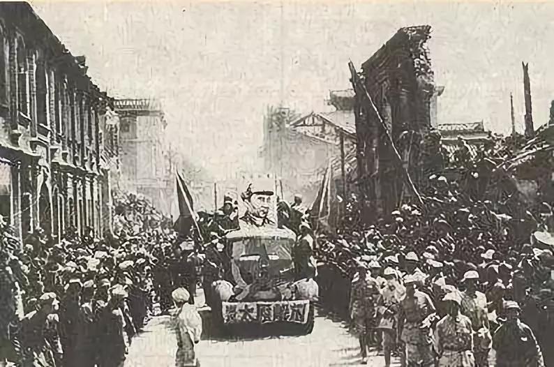 一,新中国从废墟中驶来 1949年新中国建国时,中国已经经历了帝国主义